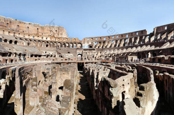 公元80年圆形剧场古代的古董建筑的