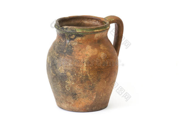 陶罐，旧陶瓷花瓶