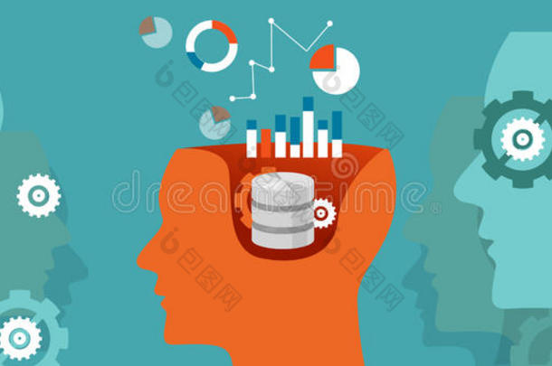 数据科学家数据库科学图形思维计算