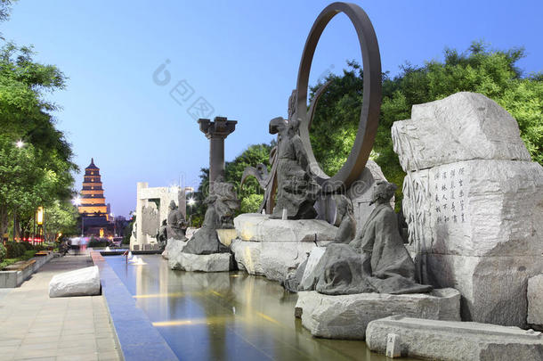 中国席（陕西省雁塔）与大唐城市风景名胜区