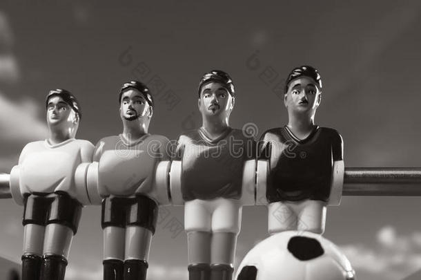 足球桌足球运动员玩具塑料游戏