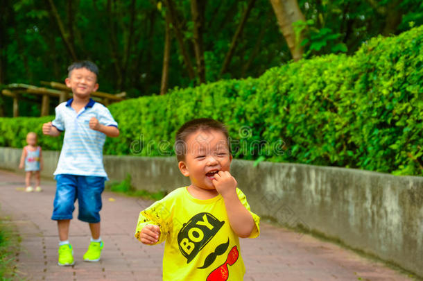 孩子们的起跑线