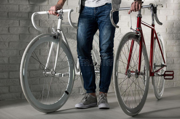 自行车砖<strong>城市</strong>黑暗的时尚