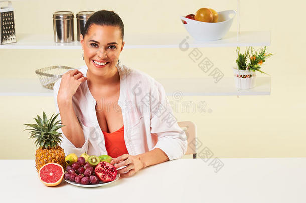 水果葡萄吃零食健康饮食午餐减肥