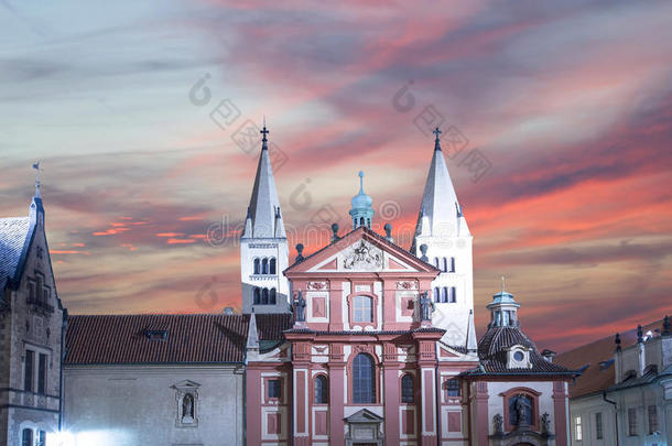 捷克共和国布拉格城堡的圣维图斯大教堂（<strong>罗马天主教</strong>大教堂）