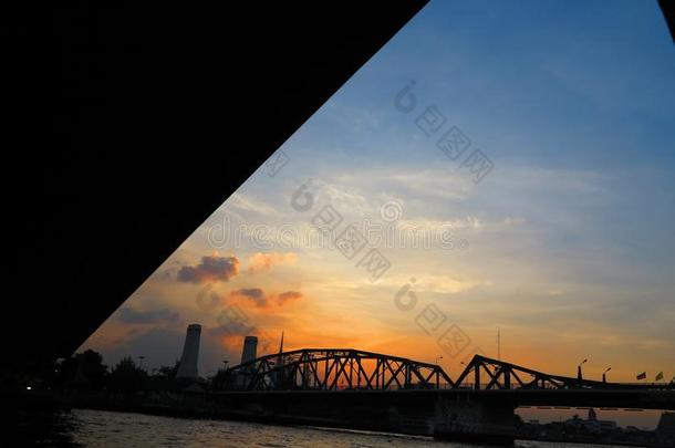 亚洲曼谷桥<strong>湄南河</strong>地标