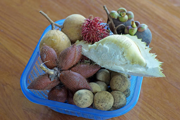 农业美味的饮食榴莲农场