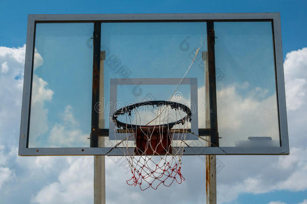 篮球室外篮球场网箍环板室外