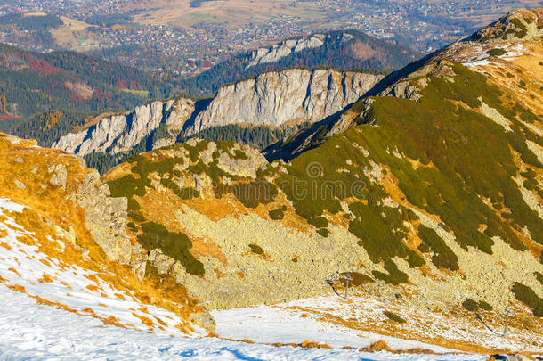 秋山风景，塔拉斯山