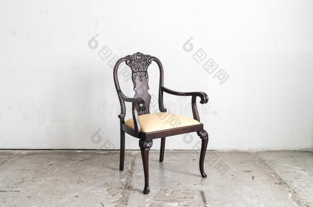 古董扶手椅椅子角装饰