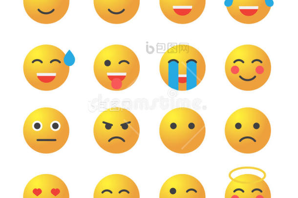 表情符号表情集表情符号表情符号图标表情表图片-包图网企业站