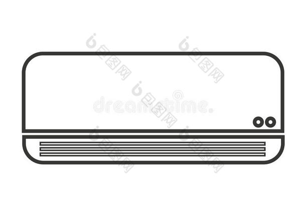 空调空气隔离图标设计