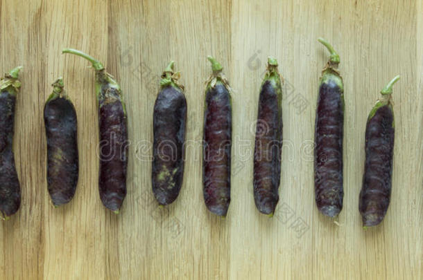 豌豆荚和豌豆的新鲜杂交品种