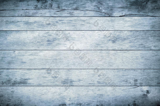 蓝色格栅划伤木板，墙壁，桌子，天花板或地板表面。