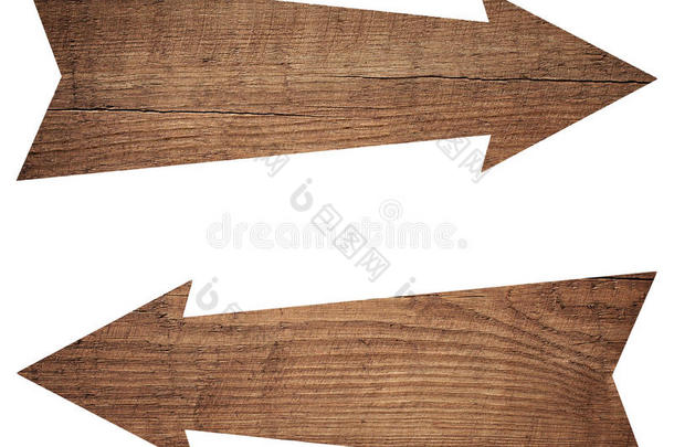 空白的板棕色的木工方向
