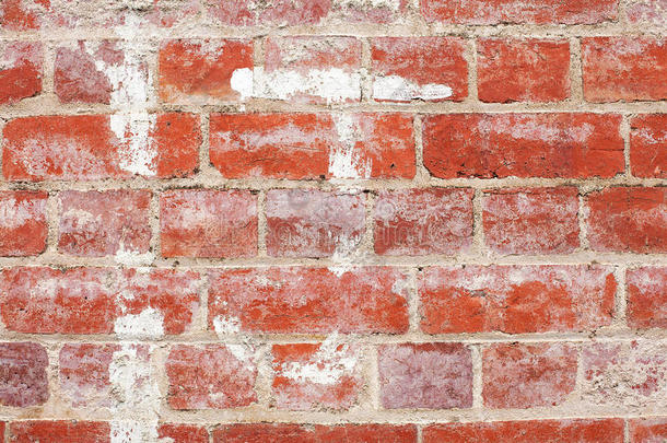 一般的红色砖墙