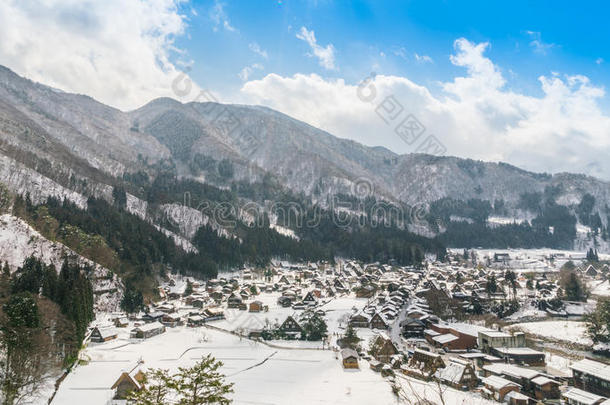 夏拉卡瓦戈冬季降雪，日本