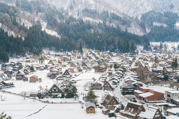 夏拉卡瓦戈冬季降雪，日本