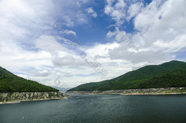 阿克和山，风景