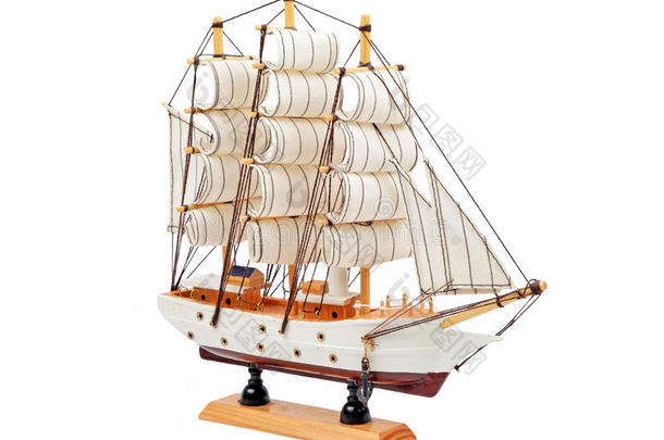 木船玩具模型