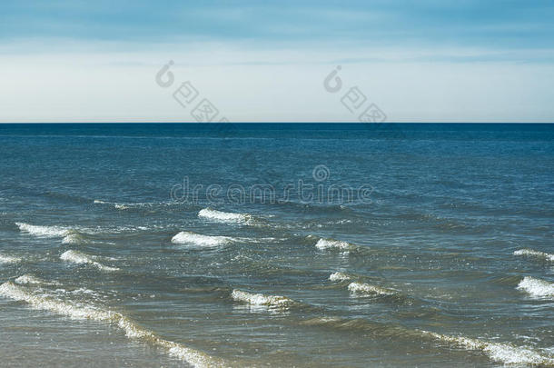 大西洋气氛波罗的海海滩蓝色