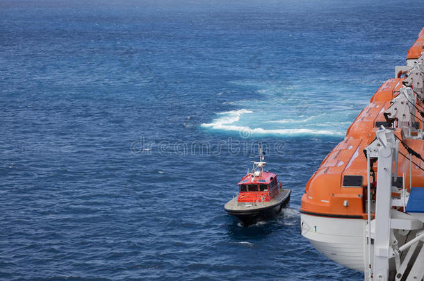 飞行员救援船和救生艇