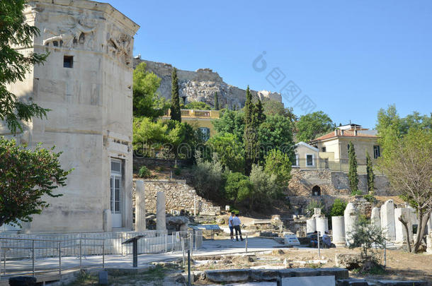 雅典希腊卫城旅游目的地旅游