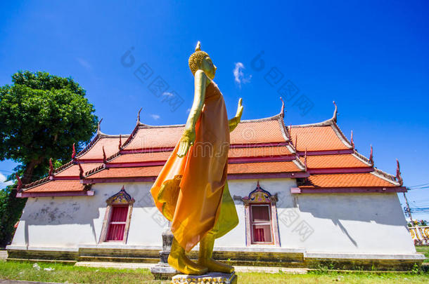 佛陀在泰国Phichit的黄荣昌。