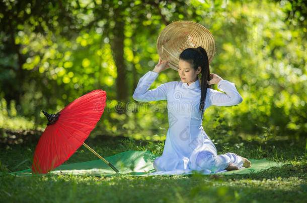 亚洲亚洲的美丽的美女迷人的