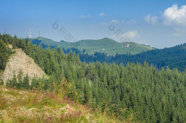 布科维纳山风景画