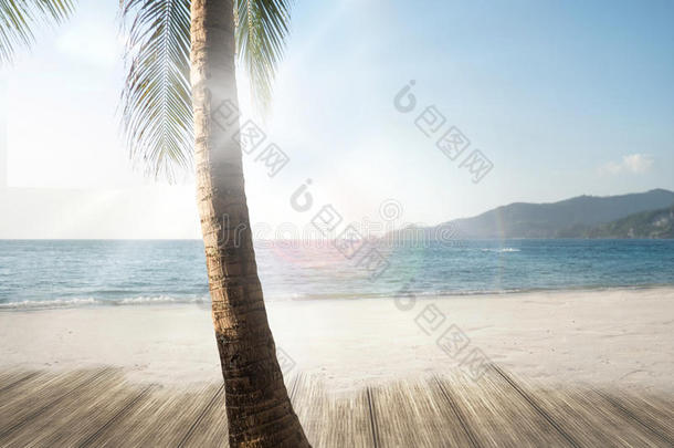 泰国美丽的海滩普吉改装照片
