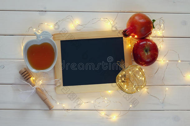 苹果阿什安娜背景黑板卡片