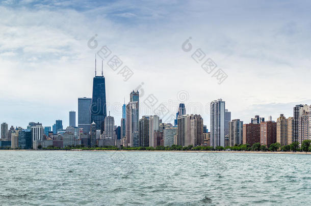 芝加哥天际线北景