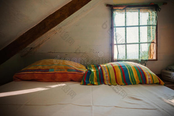 环境建筑的巴尔干半岛卧室床位