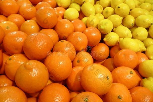 农业什锦的背景平衡的柑橘