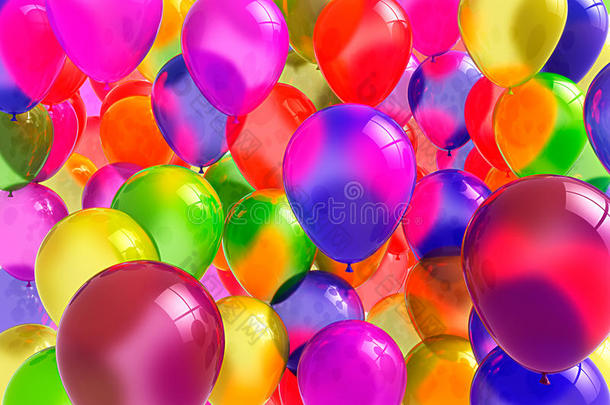 生日和其他庆祝活动的节日气球