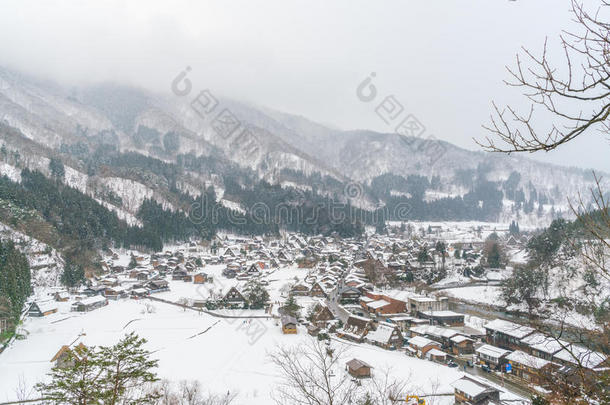 夏拉卡瓦戈冬季降雪，日本