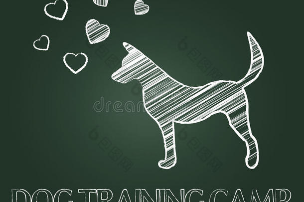 狗训练营展示教学和狗
