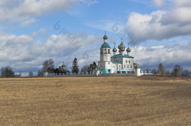 埃利亚教堂，先知附近的卡德尼科夫索科尔斯基区，沃洛格达地区