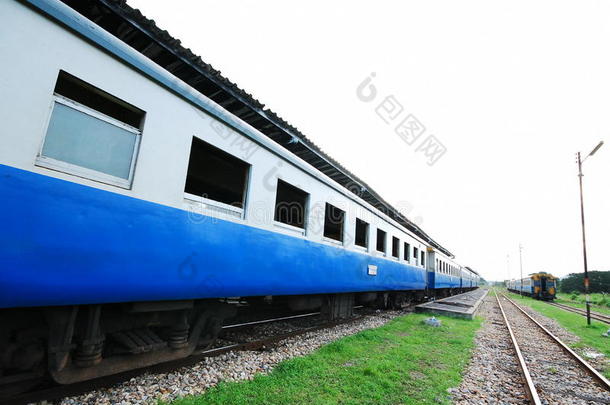 经典的<strong>火车</strong>是<strong>泰国</strong>铁路上的运输