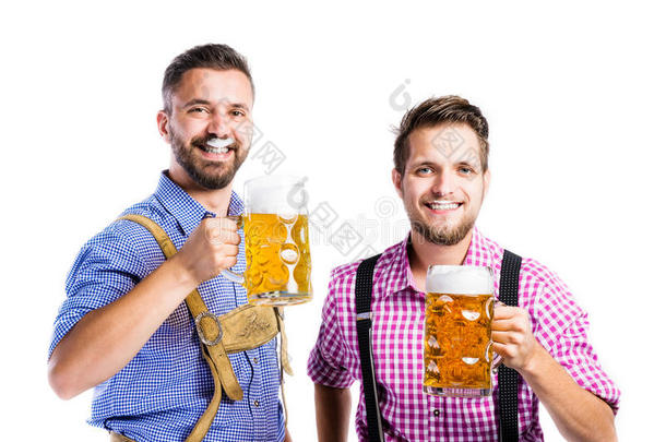 酒精背景巴伐利亚胡须啤酒