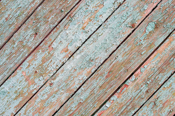 斜线f上旧木板表面的碎片