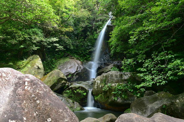 瀑布特征<strong>日本风景</strong>自然