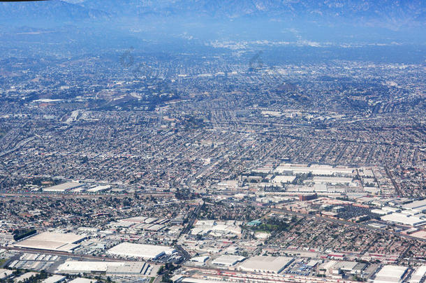 <strong>美国洛杉矶</strong>的鸟瞰。
