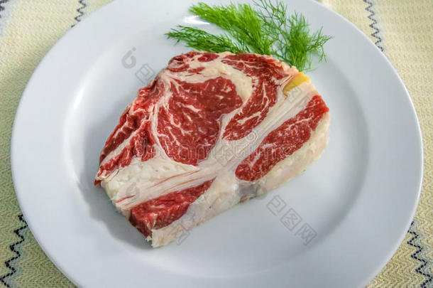 烧烤牛肉牛排屠夫屠宰