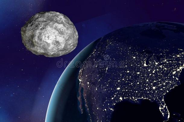 小行星接近地球