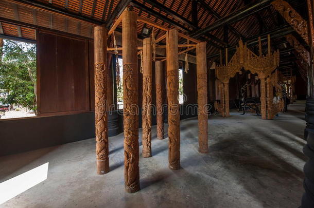 泰国北部清莱黑屋博物馆