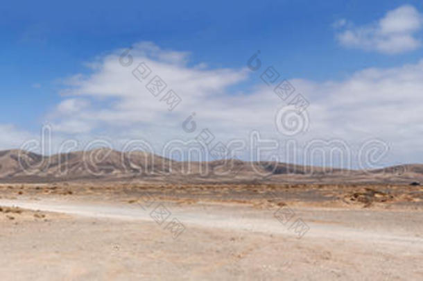 费特文图拉，加那利群岛，西班牙，土路，4x4，沙漠，景观，自然，气候变化，山，全景，沙子，沙丘