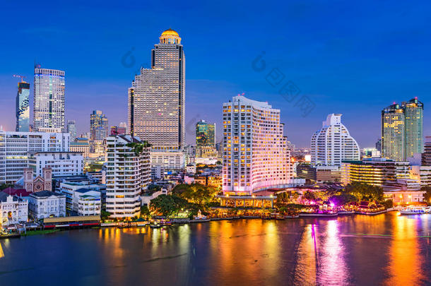 曼谷，泰国城市景观