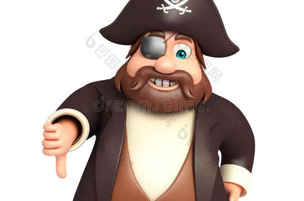 海滩骨头海盗船长加勒比
